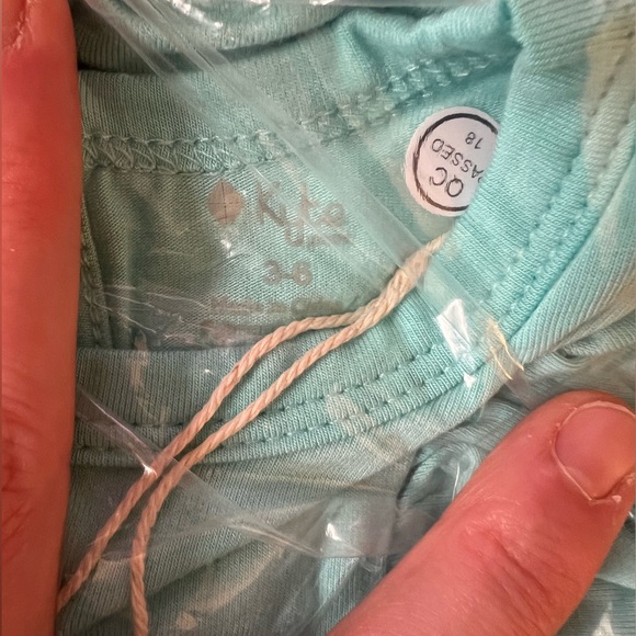 Kyte Bubble Rompers in Periwinkle and Robin - Picture 4 of 7